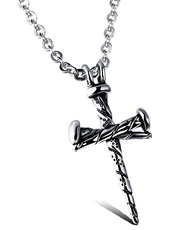 Vintage cross necklace