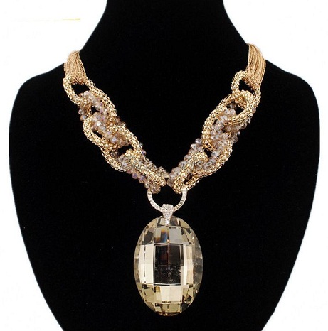 Crystal Stone Necklace