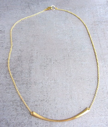 Simple Chain with Gold Stick