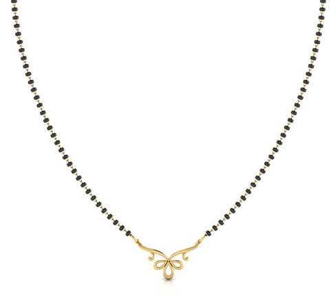 Light Weight 1 Gram Gold Mangalsutra