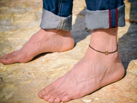 Star Chain Anklets for Men