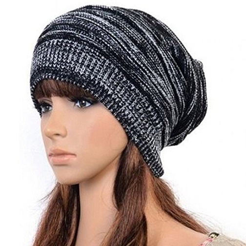 Hot Feel Slouchy Skull Beanie Hats