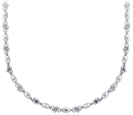 platinum-faceted-cluster-necklace