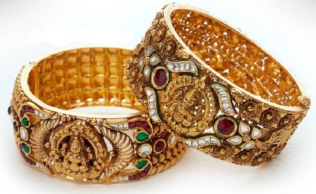 temple jewellery bangles