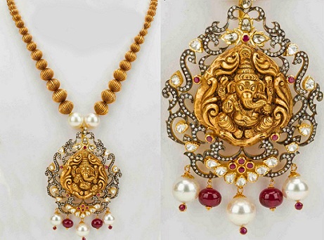 lord-ganesha-nakshi-necklace