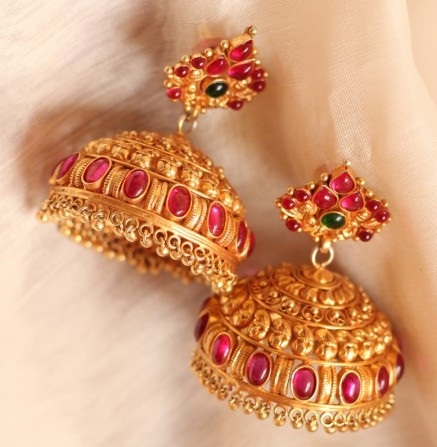 temple-jewelry-jhumka-short-jhumka-temple-jewelry