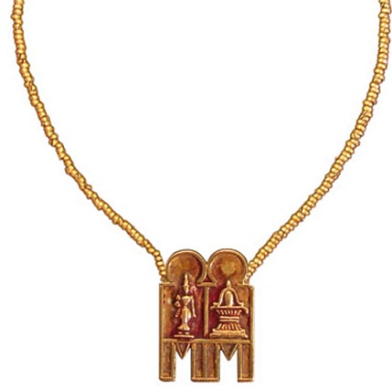 Tamil Mangalsutra with God & Goddess image