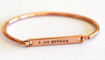 Inspirational Rose Gold Bangle Design