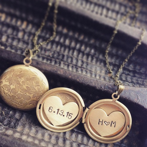 Personalized Locket Necklace