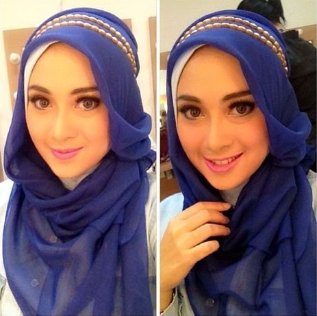 Princess Jasmine Style hijab