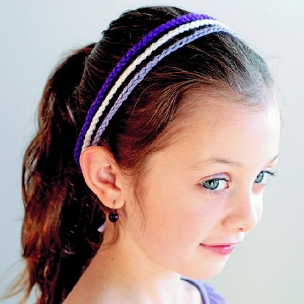 3 Strand Crochet Headbands