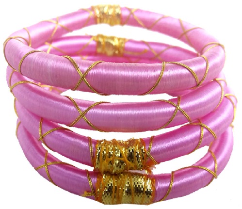 Designer Pink Bangles