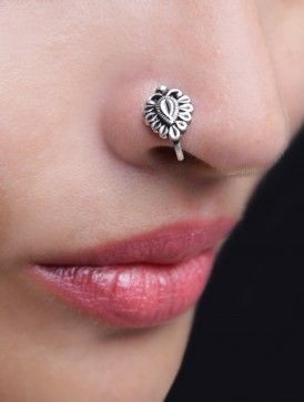 Ethnic Pressing Nose Pin