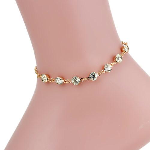 Solid Diamond Unisex Anklet