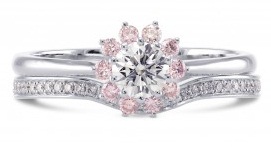 Pink Diamond Combo Ring