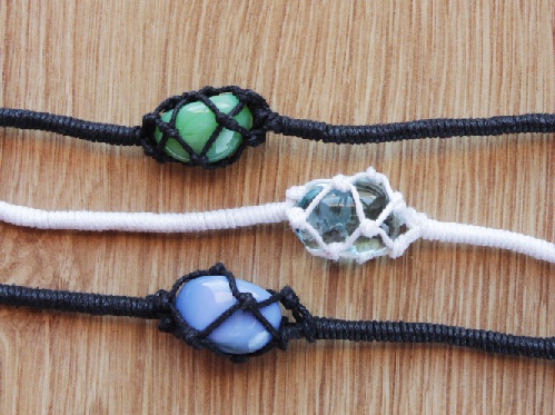 The Stone Netted Bracelet