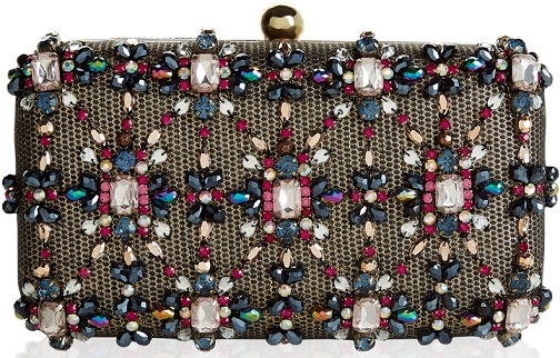 Beaded Studded Clutch bag