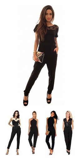 black jumpsuits