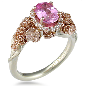 Pink Diamond Wedding Ring