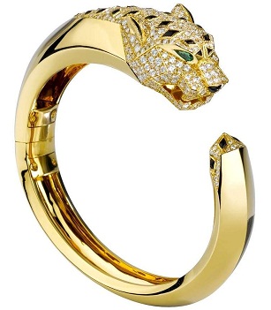 tiger-shaped-gold-bangle-for-men