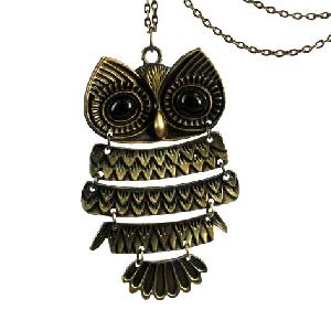 Fashionable Owl Locket