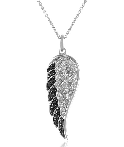 Platinum Angel Locket