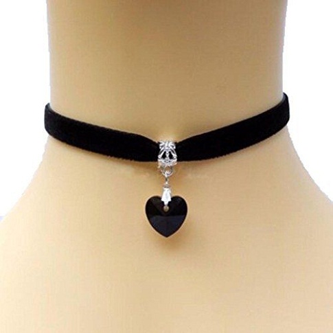 Velvet choker for girls