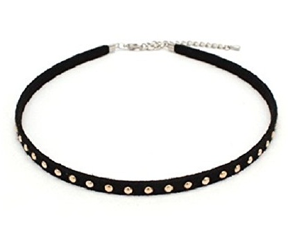 Suede choker for girls