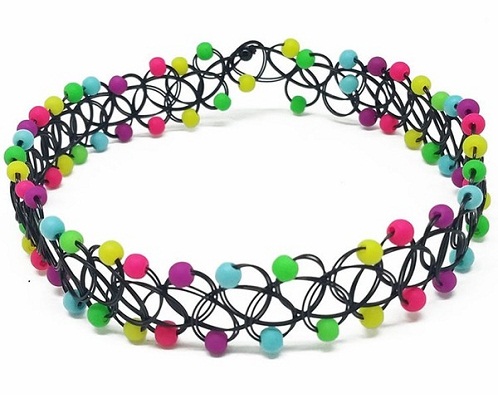 Stretch choker for girls