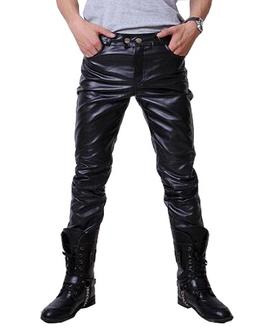 Hip Hop Leather Pants