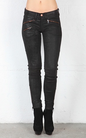 Skinny Leather Jean