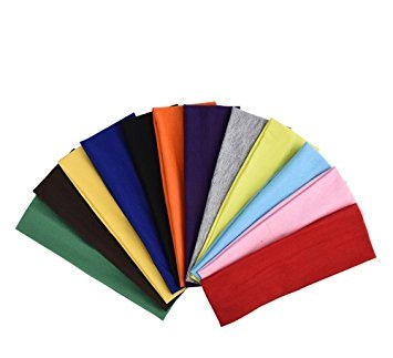 Eboot Stretch Elastic Yoga Cotton Headbands