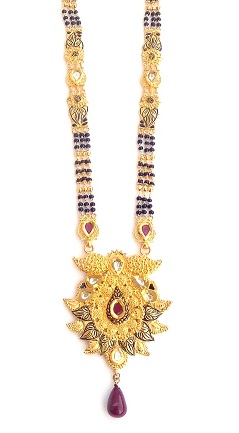 Long Antique Mangalsutra Design