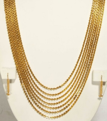 Chandra Haram Seven-line Necklace