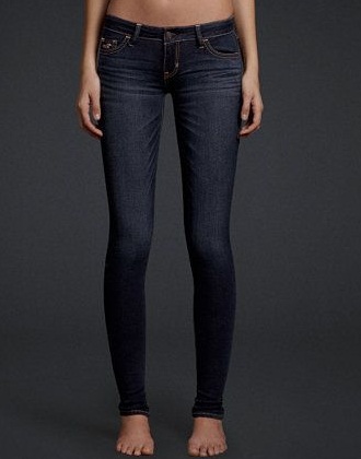 Black Skinny Leg Jeans