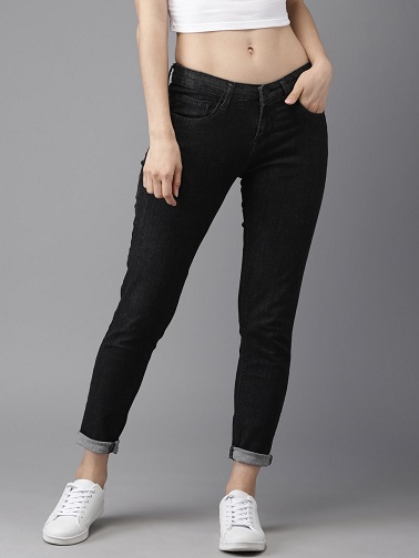 Slim Fit Low Rise Stretch Jeans