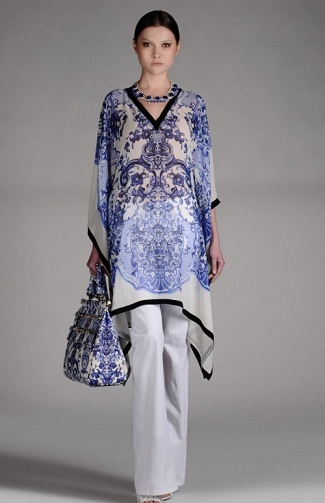 Wear kaftans in Indian Style