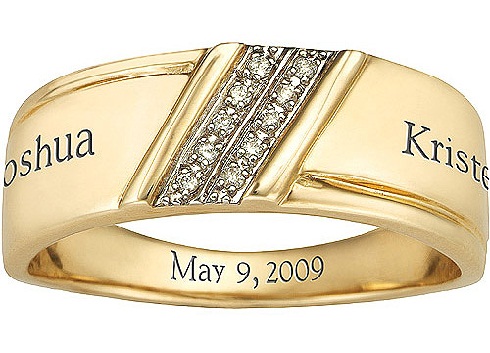 Personalised Wedding Bands for Men