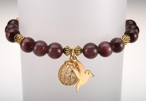 dove charm bracelet