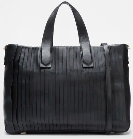 Large Pleated Tote