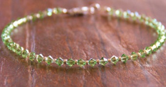 Peridot Anklet for Women