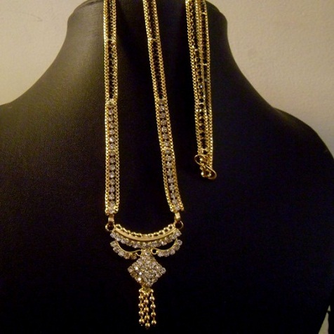 Fancy mangalsutra necklace