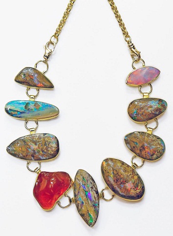 Multi-colored Opal Bracelet