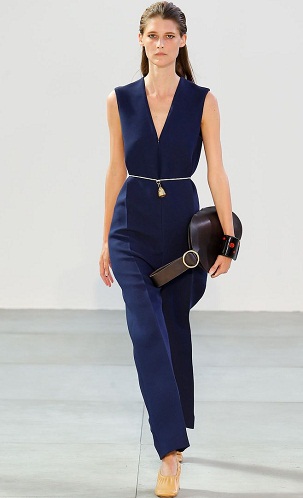 Sleeveless V-neck Jumpsuit