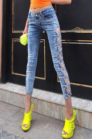 Stupendous Tapered Jeans Designs for Girls